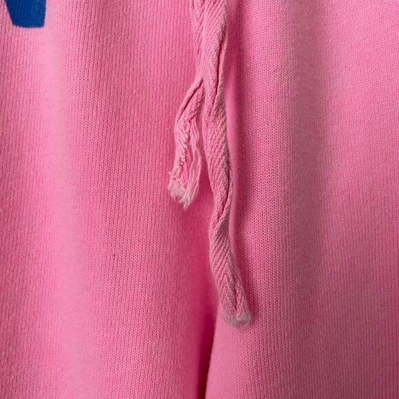 Aviator Nation Sweatpants Womens Small Pink Logo Jogger Fleece Rainbow Cotton - Picture 12 of 13